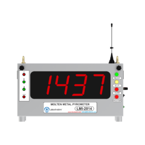 Molten Metal Temperature Indicator with Remote Display