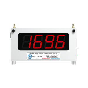 Molten Metal Temperature Indicator with Remote Display